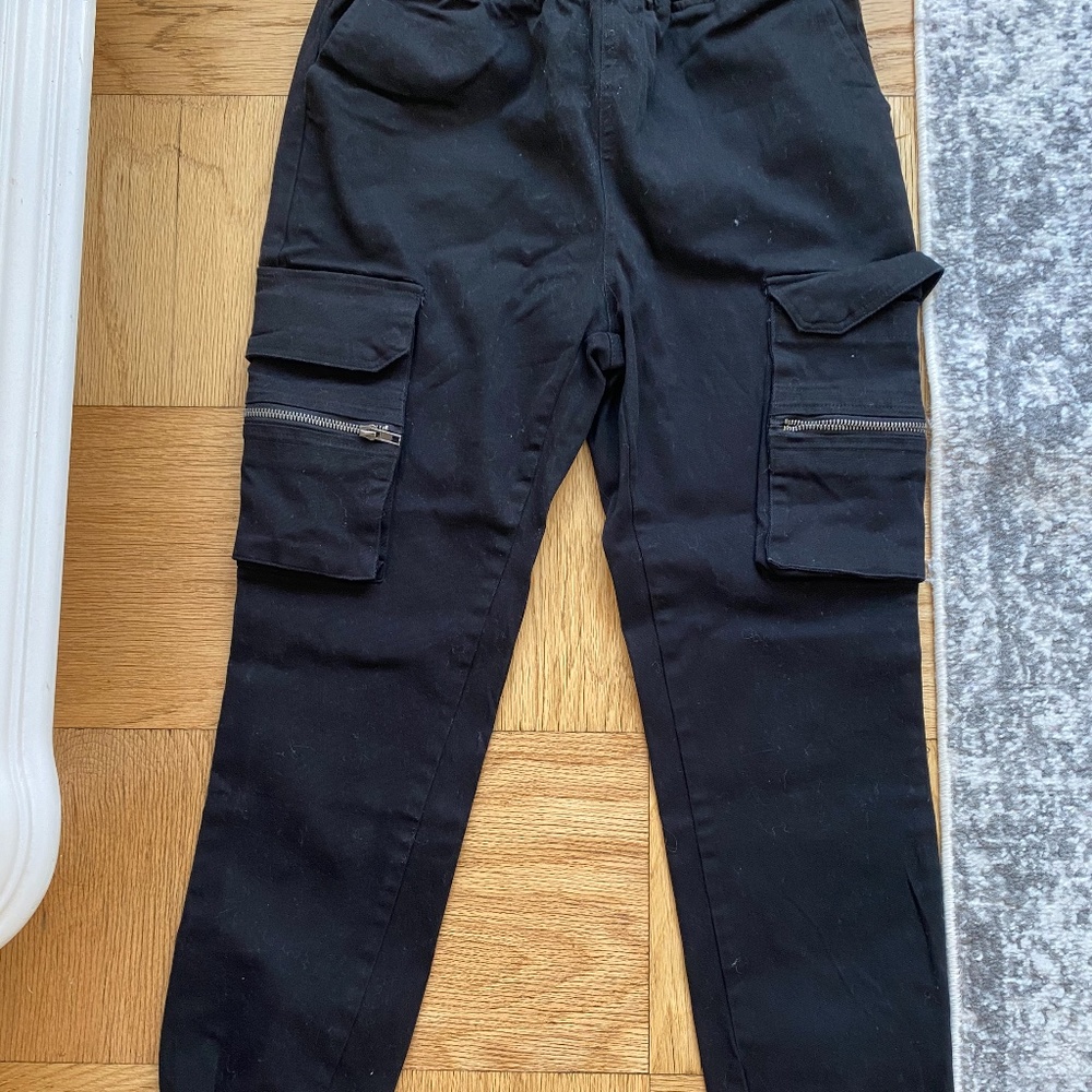 Black LF Carmar Cargo Pants